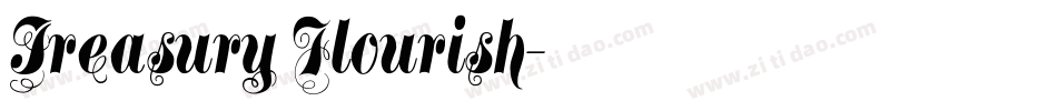 Treasury Flourish字体转换